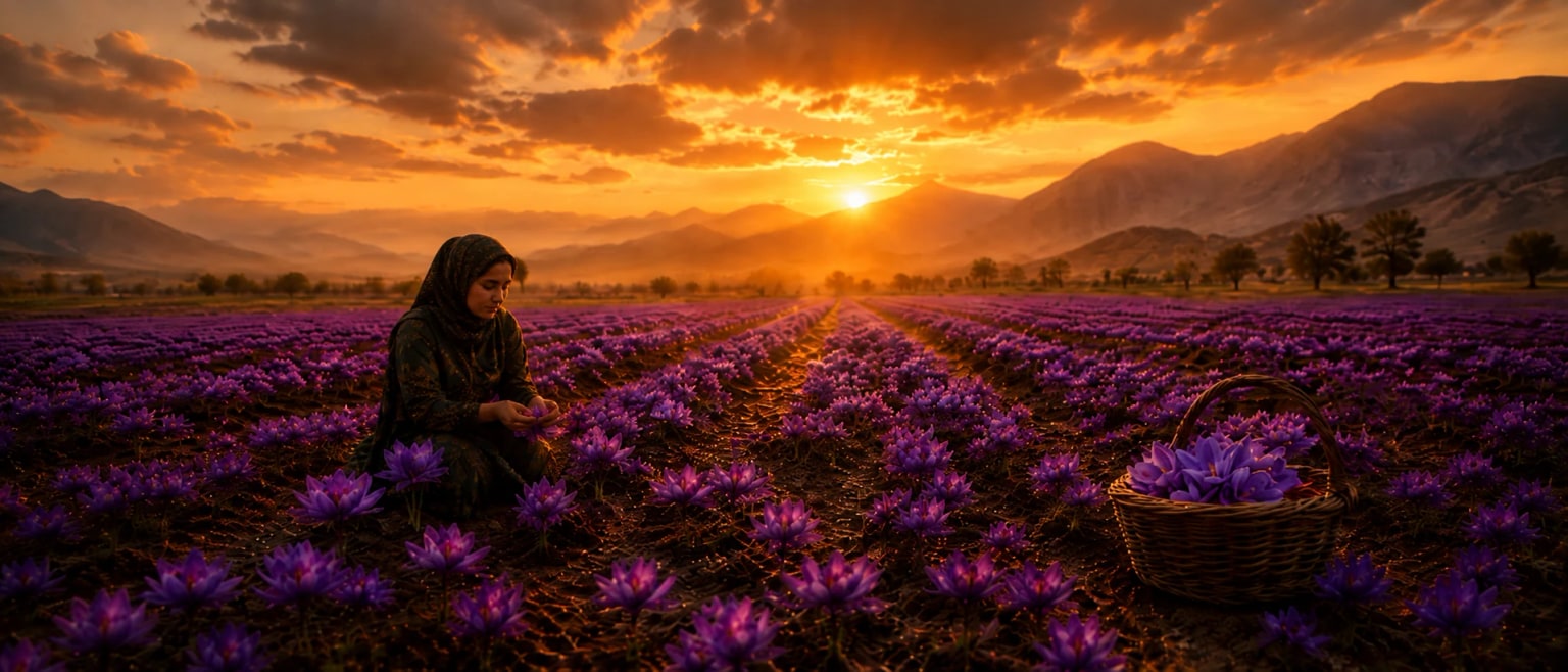 مزرعه زعفران