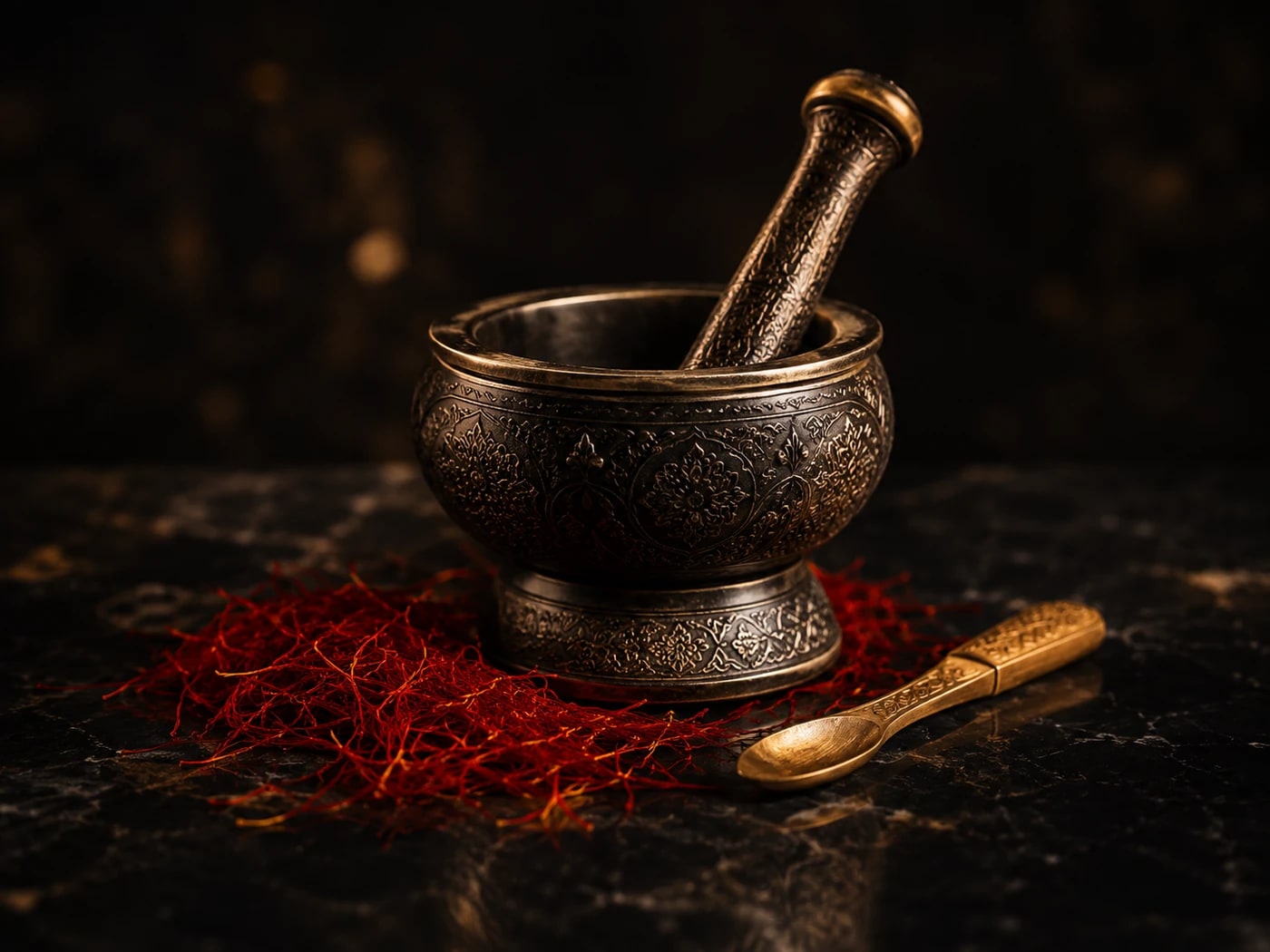 هاون زعفران سایز متوسط