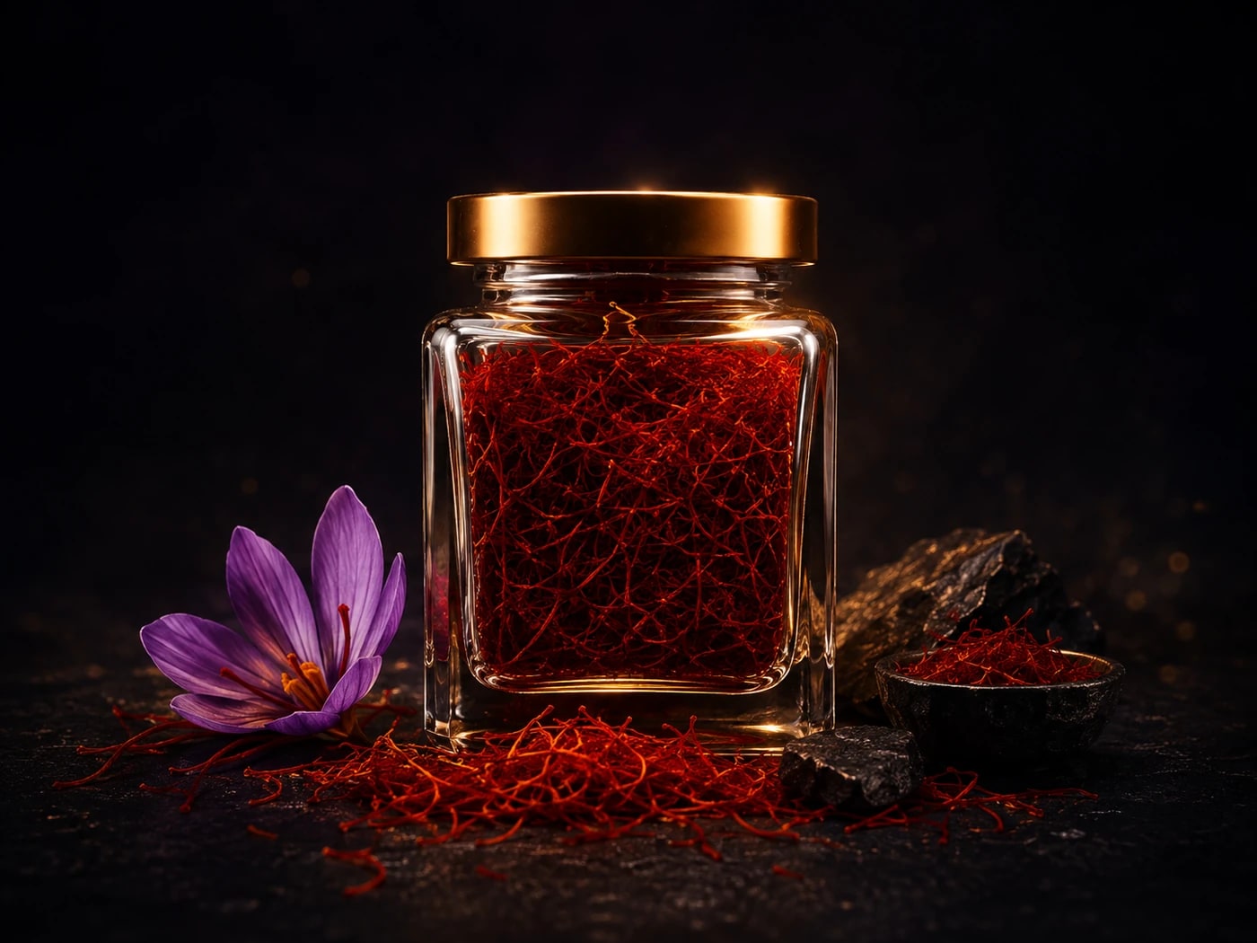 زعفران نگین یک مثقال