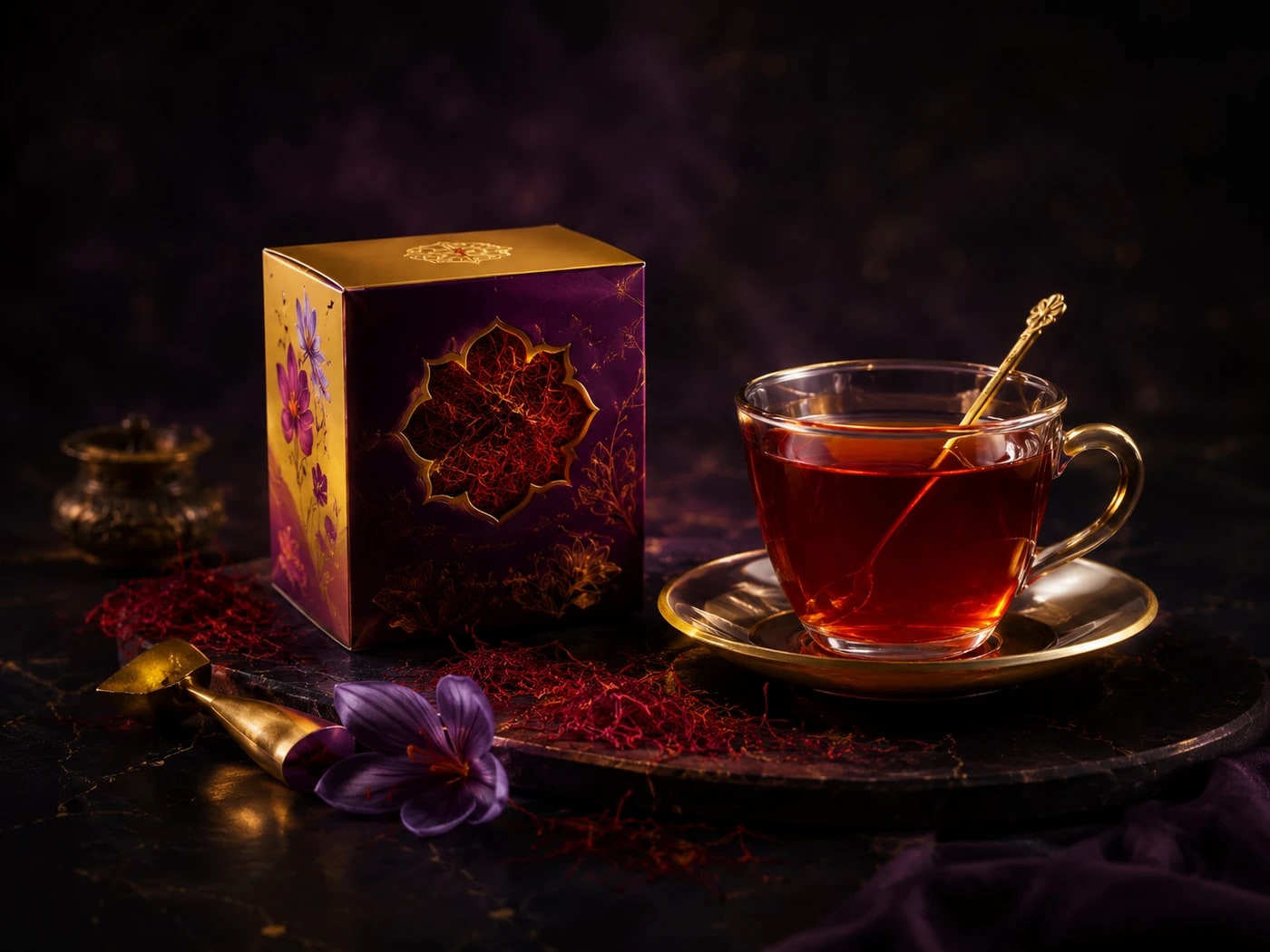 چای زعفرانی زرین